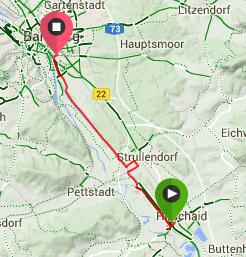 Von Hirschaid nach Bamberg