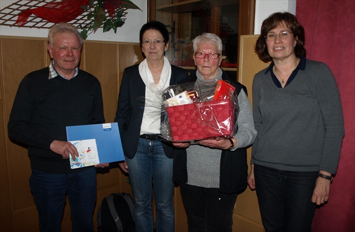 Ehrung für Ingeborg Krüger und Siegfried Kaminski